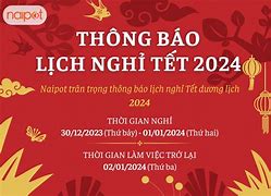 Lịch Nghỉ Tết Dương Lịch Năm 2024